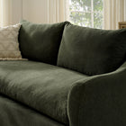 Modway Somerset 70" Linen Blend Slipcovered Loveseat