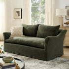 Modway Somerset 70" Linen Blend Slipcovered Loveseat
