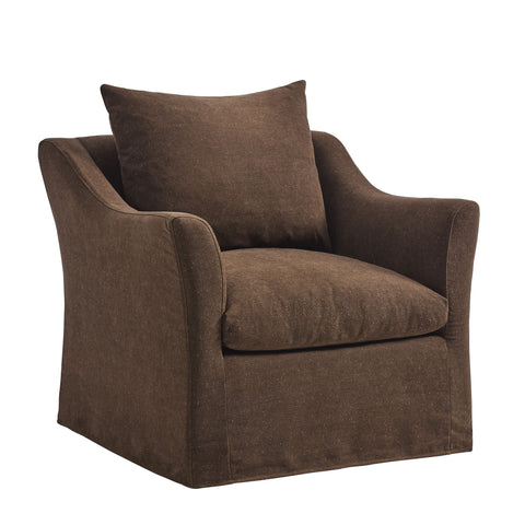 Modway Somerset Linen Blend Slipcovered Armchair
