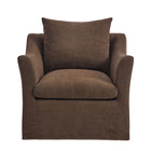 Modway Somerset Linen Blend Slipcovered Armchair