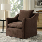 Modway Somerset Linen Blend Slipcovered Armchair