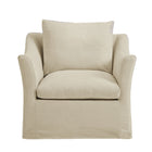 Modway Somerset Linen Blend Slipcovered Armchair
