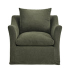 Modway Somerset Linen Blend Slipcovered Armchair