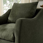 Modway Somerset Linen Blend Slipcovered Armchair