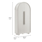 Modway Bellamy Tall Arched Storage Cabinet