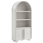 Modway Bellamy Tall Arched Display Cabinet Bookcase  