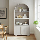 Modway Bellamy Tall Arched Display Cabinet Bookcase