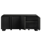 Modway Bellamy Curved 4-Door Sideboard Cabinet