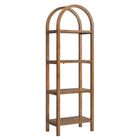 Modway Vexley 72 Inch Tall Narrow Arched Bookshelf  