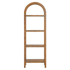 Modway Vexley 72 Inch Tall Narrow Arched Bookshelf