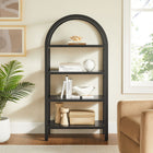 Modway Vexley 60 Inch Arched Bookshelf