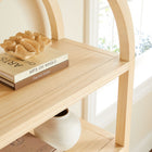 Modway Vexley 60 Inch Arched Bookshelf