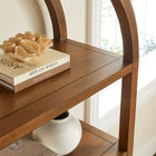 Modway Vexley 60 Inch Arched Bookshelf