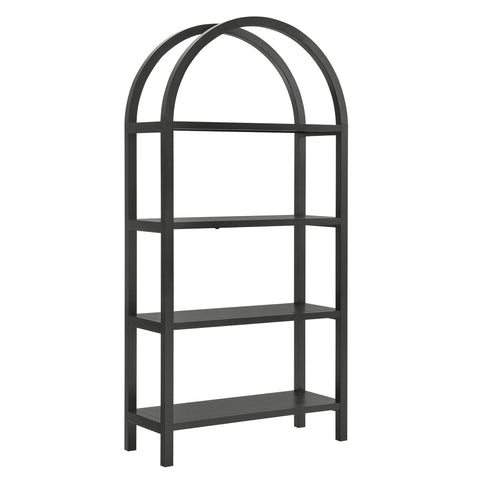 Modway Vexley 72 Inch Large Arched Bookshelf  