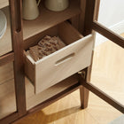 Modway Nell 71" Glass Door Tall Display Storage Cabinet