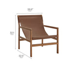 Modway Sonora Leather Sling Chair