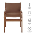 Modway Sonora Leather Dining Chair