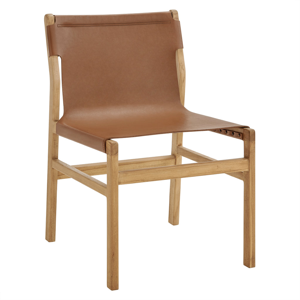 Modway Sonora Leather Dining Side Chair  