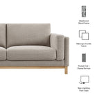 Modway Roscoe 81 inch Fabric Sofa