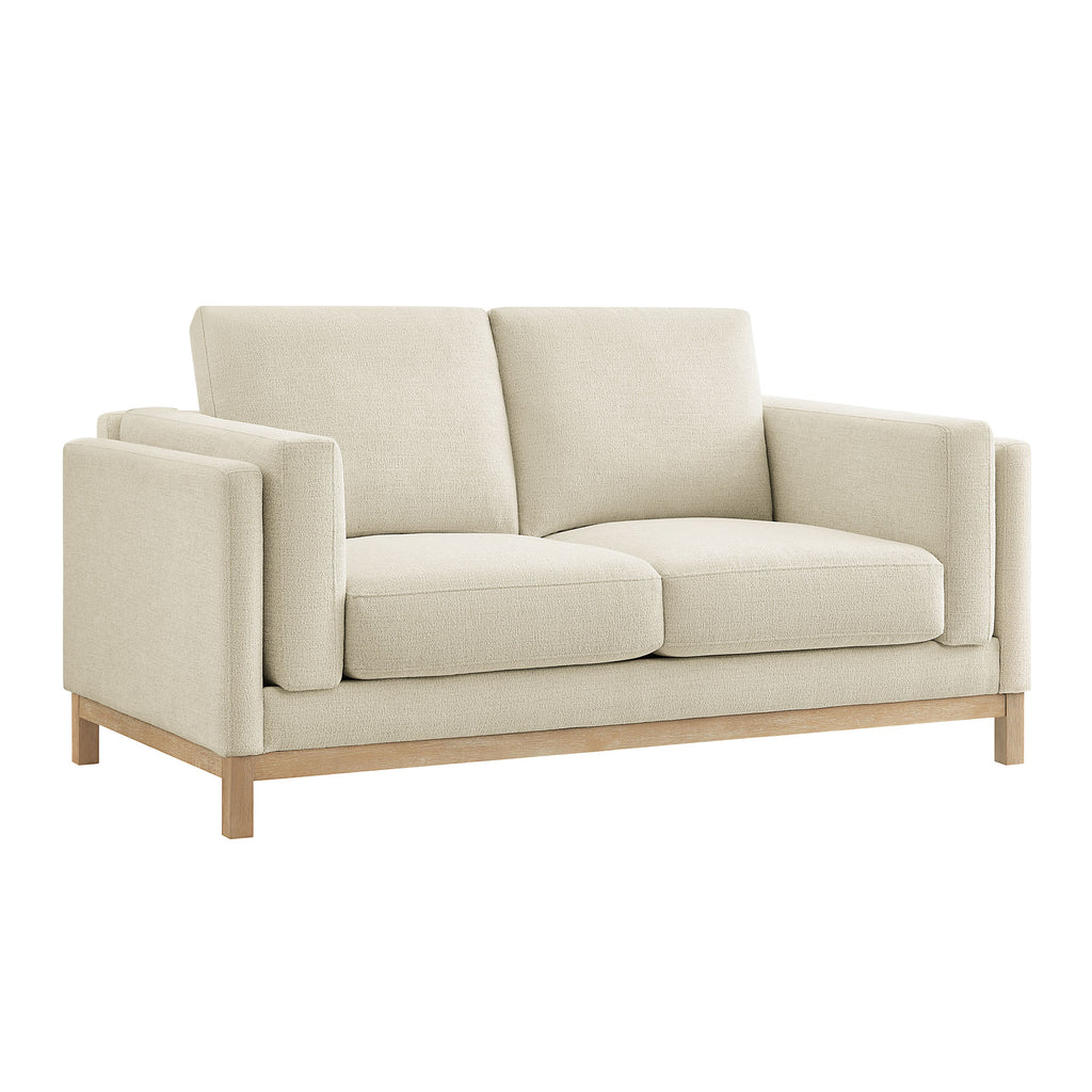 Modway Roscoe 63 inch Fabric Loveseat  