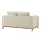 Modway Roscoe 63 inch Fabric Loveseat