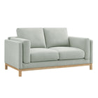 Modway Roscoe 63 inch Fabric Loveseat  