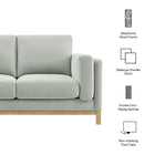 Modway Roscoe 63 inch Fabric Loveseat