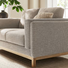 Modway Roscoe 63 inch Fabric Loveseat
