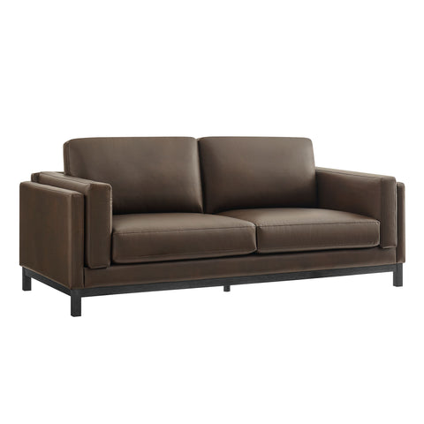 Modway Roscoe 81 inch Vegan Leather Sofa  