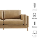 Modway Roscoe 81 inch Vegan Leather Sofa