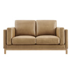 Modway Roscoe 63 inch Vegan Leather Loveseat