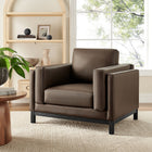Modway Roscoe Vegan Leather Armchair