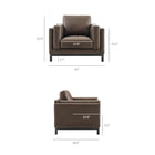 Modway Roscoe Vegan Leather Armchair