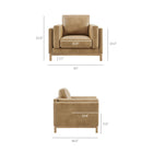 Modway Roscoe Vegan Leather Armchair
