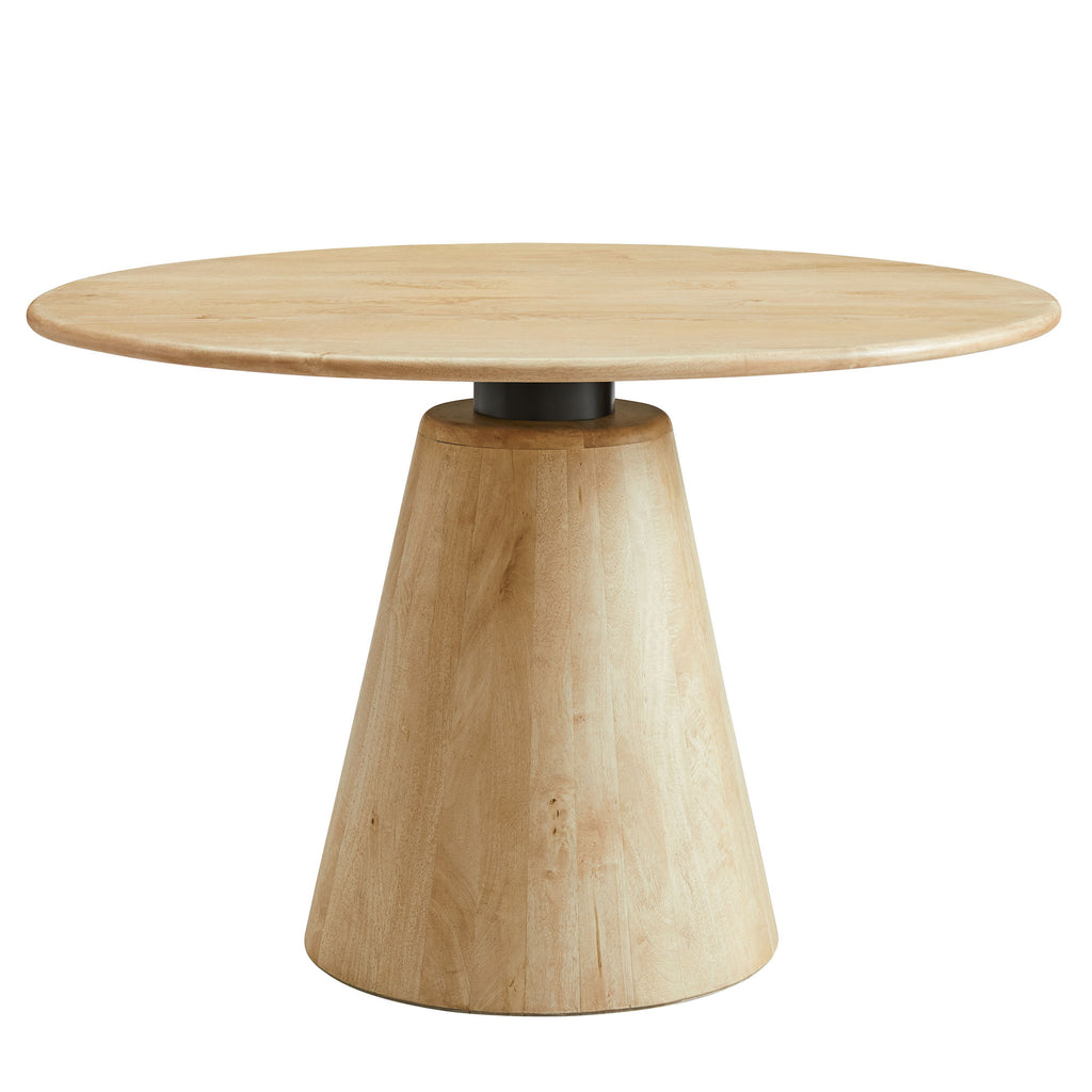 Modway Sabelle 47" Round Wood Dining Table  