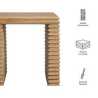 Modway Canto Square 24" Stacked Design End Table