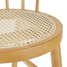 Modway Lykke Curved Spindle Back Dining Chairs Set of 2