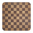 Modway Oscar 36 Inch Square Checkered Dining Table