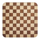 Modway Oscar 36 Inch Square Checkered Dining Table