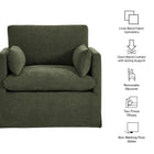 Modway Wellfleet Slipcovered Linen-Blend Armchair