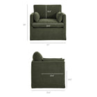 Modway Wellfleet Slipcovered Linen-Blend Armchair