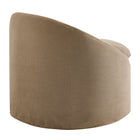 Modway Sadie Slipcovered Linen-Blend Round Accent Chair