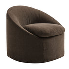 Modway Sadie Slipcovered Linen-Blend Round Accent Chair