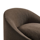 Modway Sadie Slipcovered Linen-Blend Round Accent Chair