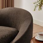 Modway Sadie Slipcovered Linen-Blend Round Accent Chair
