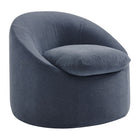 Modway Sadie Slipcovered Linen-Blend Round Accent Chair