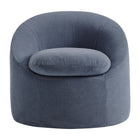 Modway Sadie Slipcovered Linen-Blend Round Accent Chair