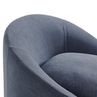 Modway Sadie Slipcovered Linen-Blend Round Accent Chair