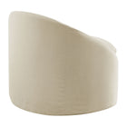 Modway Sadie Slipcovered Linen-Blend Round Accent Chair