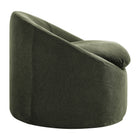 Modway Sadie Slipcovered Linen-Blend Round Accent Chair